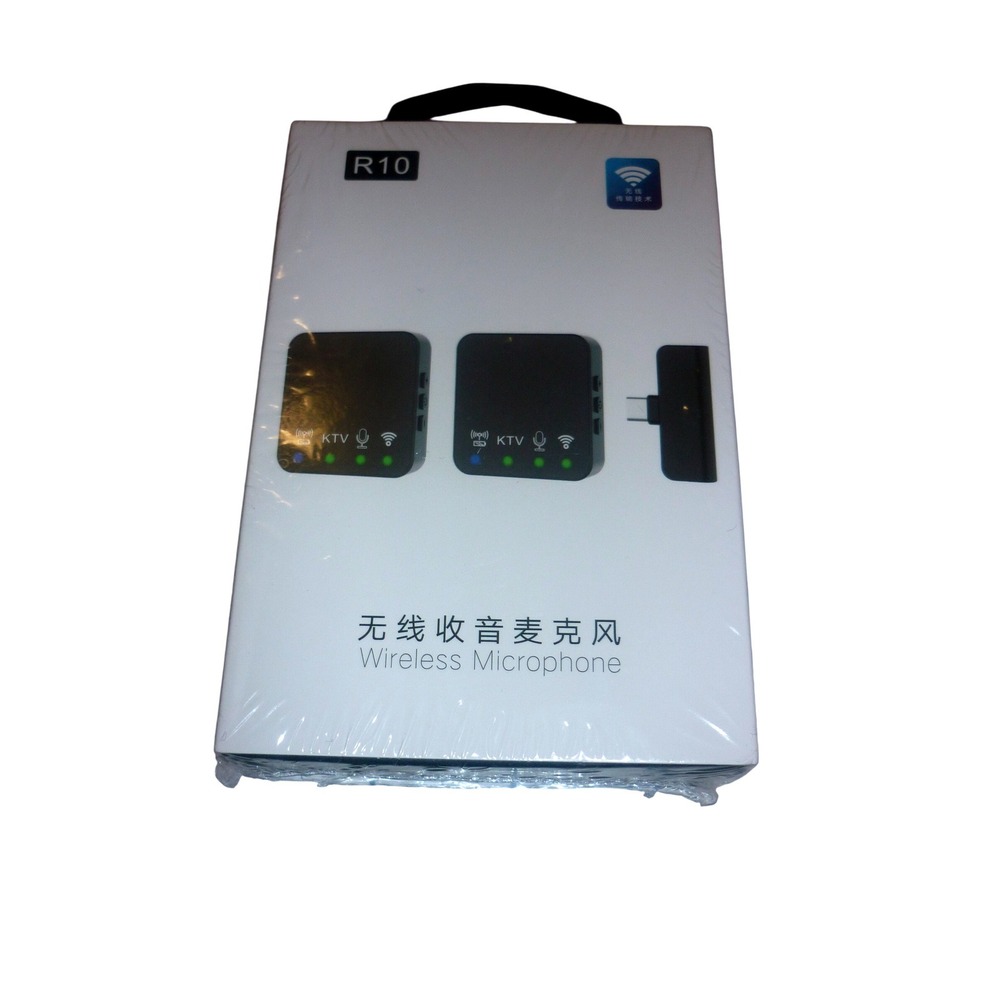 Viyendo R10 Wireless Lavalier Microphone System Dual Transmitters Type-C New USA